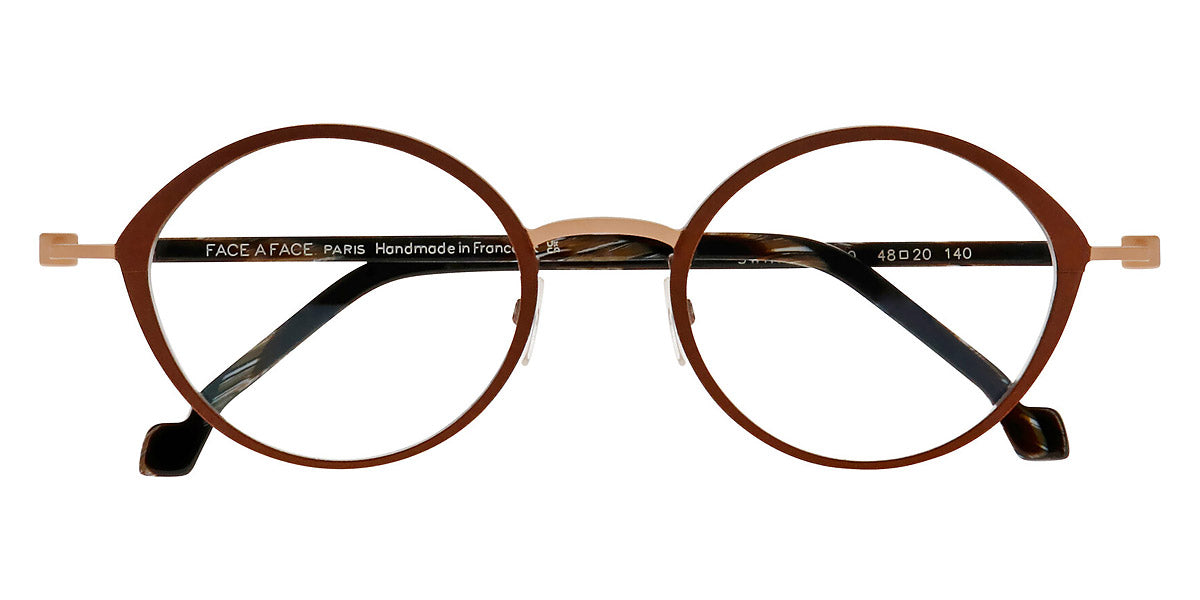 Face A Face® SWING 1 FAF SWING 1 9010 48 - Brushed Patina Bronze (9010) Eyeglasses
