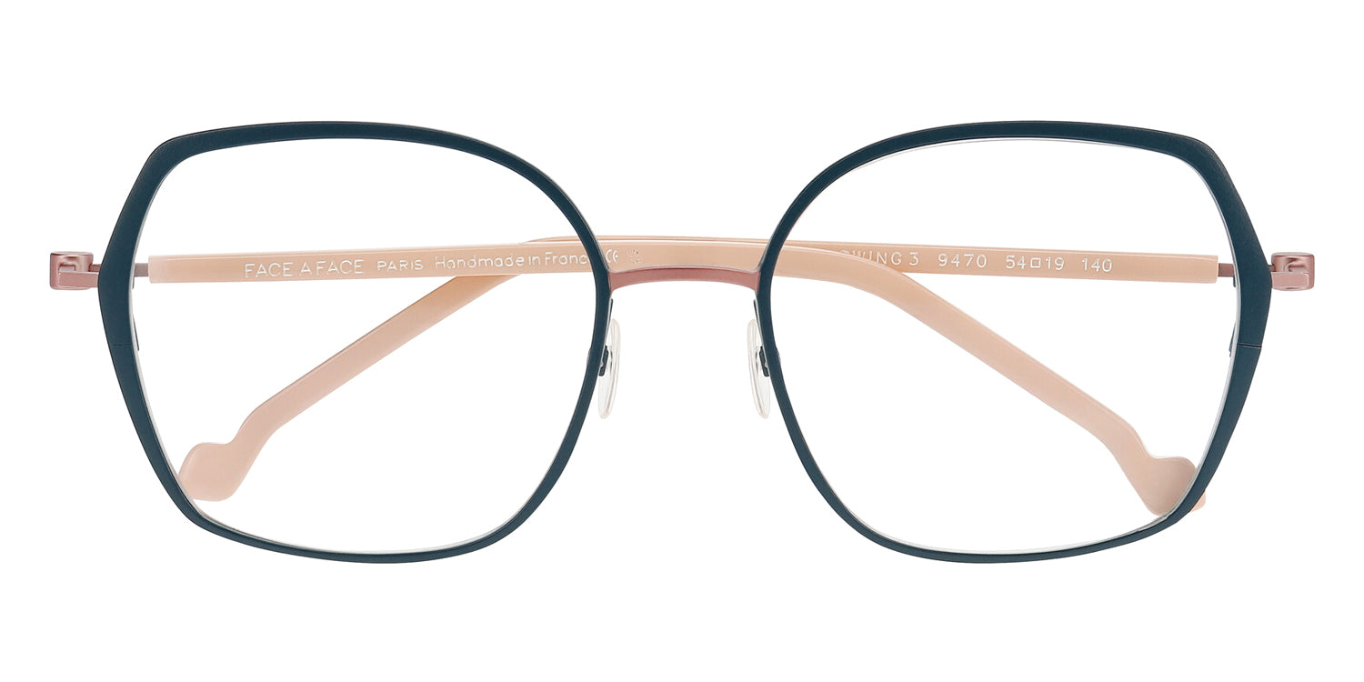 Face A Face® SWING 3 FAF SWING 3 9470 54 - Satin Blue Grey (9470) Eyeglasses
