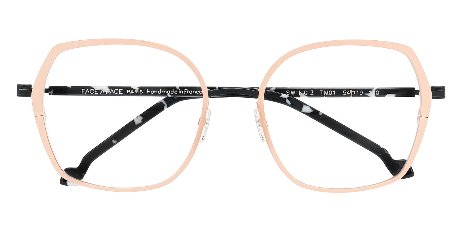 Face A Face® SWING 3 FAF SWING 3 TM01 54 - Ultra Matt Black (TM01) Eyeglasses
