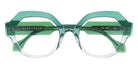 Face A Face® TIES 2 FAF TIES 2 1081 51 - Crystal Green Rose (1081) Eyeglasses
