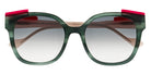 Face A Face® TILDE 2 FAF TILDE 2 4057 53 - Tortoise Green Irise (4057) Sunglasses