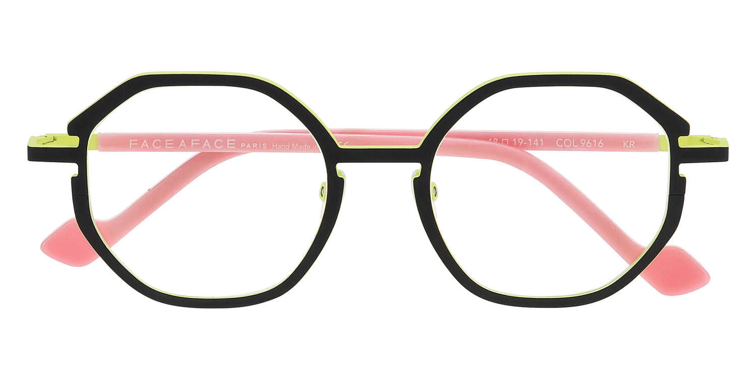 Face A Face® TWILL 1 FAF TWILL 1 9616 48 - Acid Yellow (9616) Eyeglasses