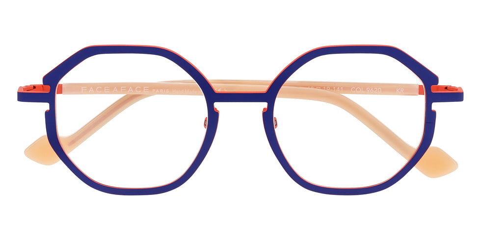 Face A Face® TWILL 1 FAF TWILL 1 9620 48 - Matt Flashy Blue (9620) Eyeglasses