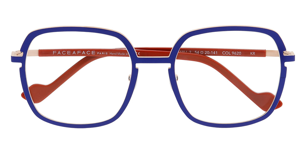 Face A Face® TWILL 2 FAF TWILL 2 9620 54 - Matt Flashy Blue (9620) Eyeglasses