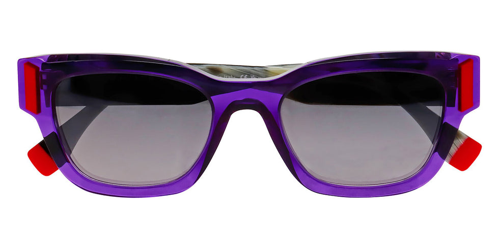 Face A Face® VERSO 1 FAF VERSO 1 0332 52 - Transparent Amethyst (0332) Sunglasses
