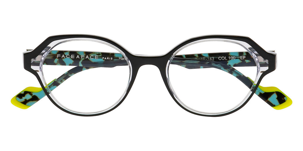 Face A Face® WISPER 1 FAF WISPER 1 100 48 - Black (100) Eyeglasses