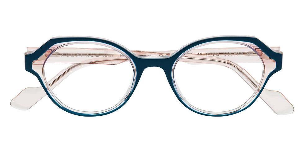Face A Face® WISPER 1 FAF WISPER 1 5078 48 - Peacock Blue (5078) Eyeglasses