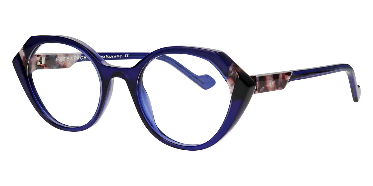 Face A Face® WITTY 1 FAF WITTY 1 008 50 - Ink Blue (008) Eyeglasses