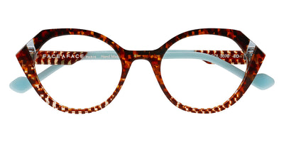 Face A Face® WITTY 1 FAF WITTY 1 3070 50 - Pixelated Tortoise (3070) Eyeglasses