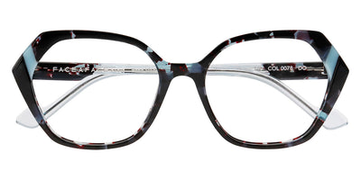 Face A Face® WITTY 2 FAF WITTY 2 0078 53 - Tortoise Acajou Blue (0078) Eyeglasses