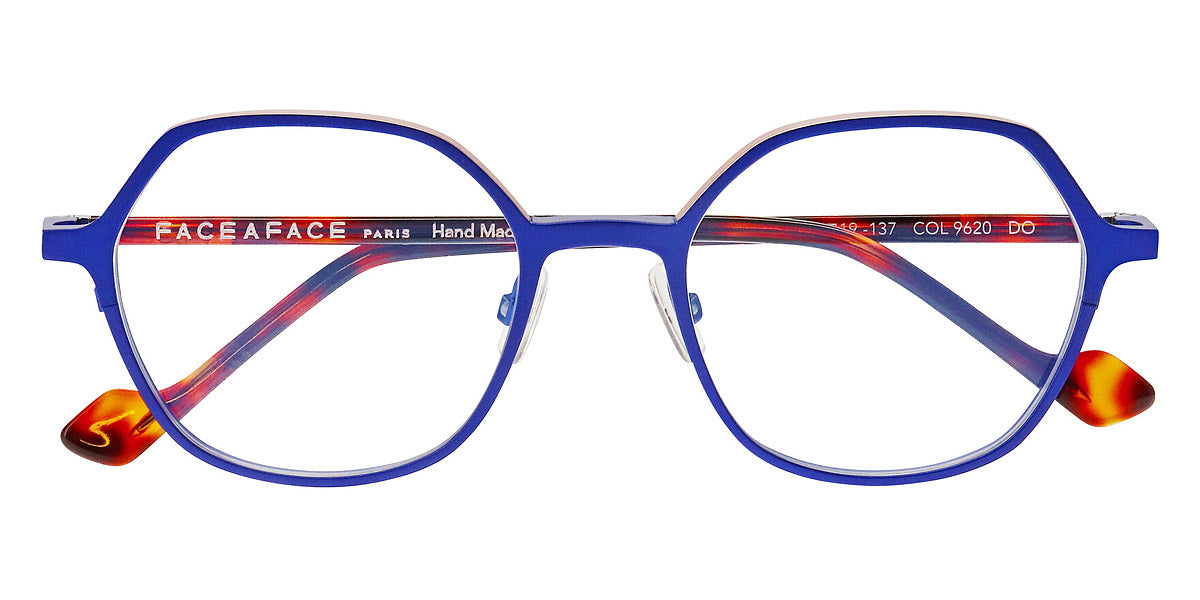 Face A Face® ZENIT 1 FAF ZENIT 1 9620 49 - Matte Flashy Blue (9620) Eyeglasses