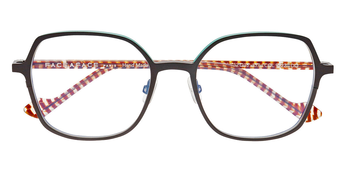 Face A Face® ZENIT 2 FAF ZENIT 2 9122 52 - Dark Aubergine Violet (9122) Eyeglasses