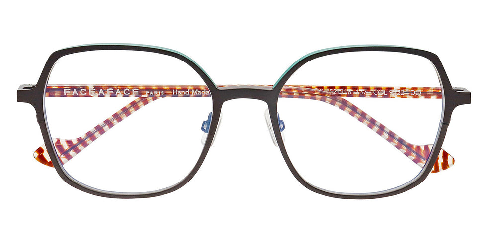 Face A Face® ZENIT 2 FAF ZENIT 2 9122 52 - Dark Aubergine Violet (9122) Eyeglasses