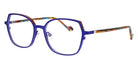 Face A Face® ZENIT 3 FAF ZENIT 3 9620 55 - Matte Flashy Blue (9620) Eyeglasses