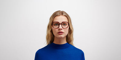 Mykita® FARAH MYK FARAH C130 Pine Honey/Silk Graphite 54 - C130 Pine Honey/Silk Graphite Eyeglasses