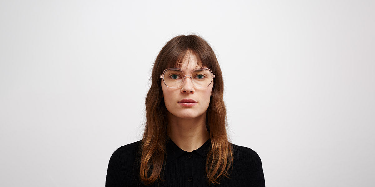 Mykita® FARAH MYK FARAH C134 Rose Water/Silk Champagne 54 - C134 Rose Water/Silk Champagne Eyeglasses