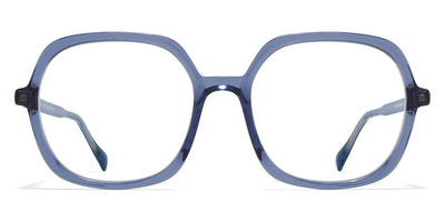 Mykita® FARAH MYK FARAH C166 Deep Ocean/Silk Gold 54 - C166 Deep Ocean/Silk Gold Eyeglasses