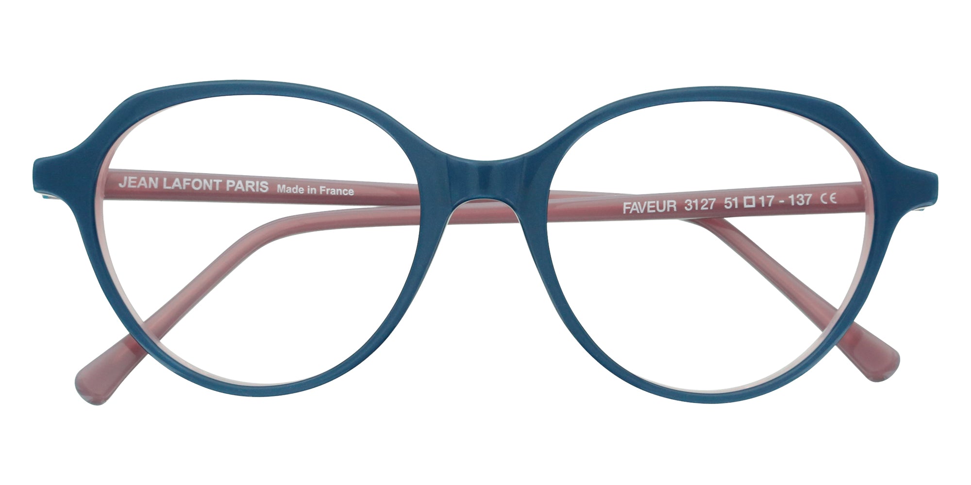 Lafont® FAVEUR FAVEUR 3127 51 - Blue - 3127 Eyeglasses