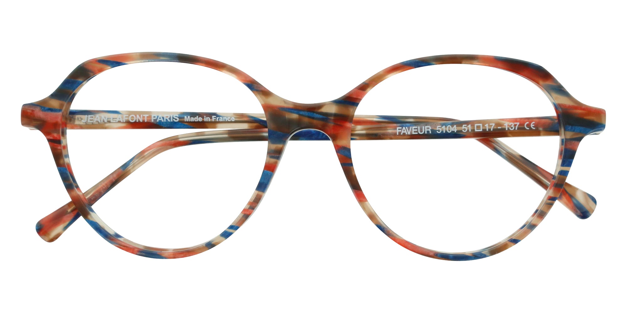 Lafont® FAVEUR FAVEUR 5104 51 - Blue - 5104 Eyeglasses