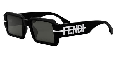 Fendi® FE40073U FEN FE40073U 02A 52 - Matte Black / Smoke Sunglasses