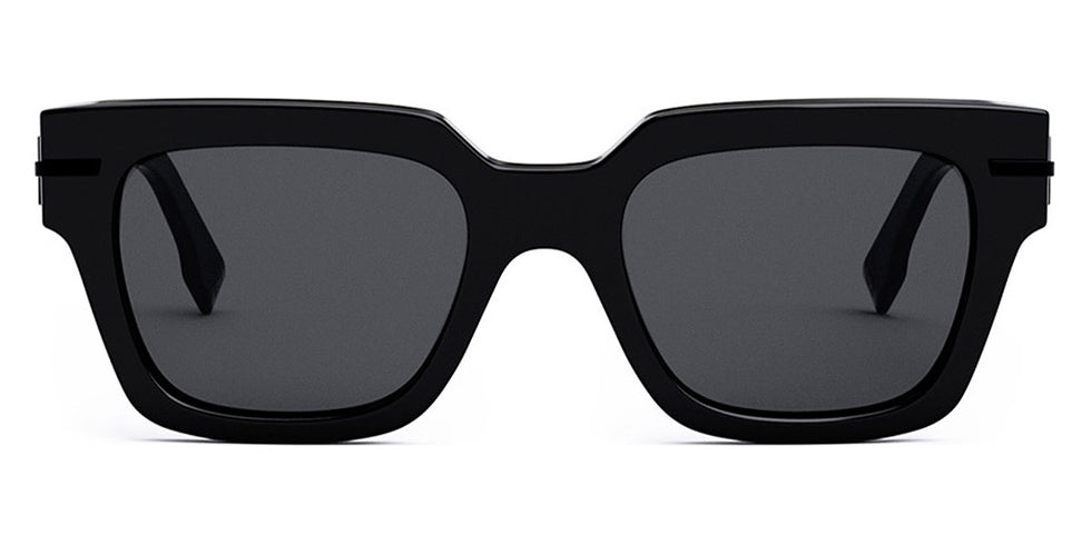 Fendi® FE40078I FEN FE40078I 01A 51 - Shiny Black / Smoke Sunglasses