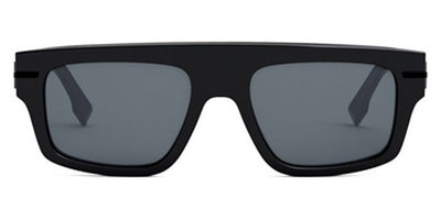 Fendi® FE40091U FEN FE40091U 01A 54 - Shiny Black / Smoke Sunglasses