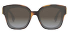 Fendi® FE40098I FEN FE40098I 53B 63 - Shiny Havana / Gradient Smoke Sunglasses