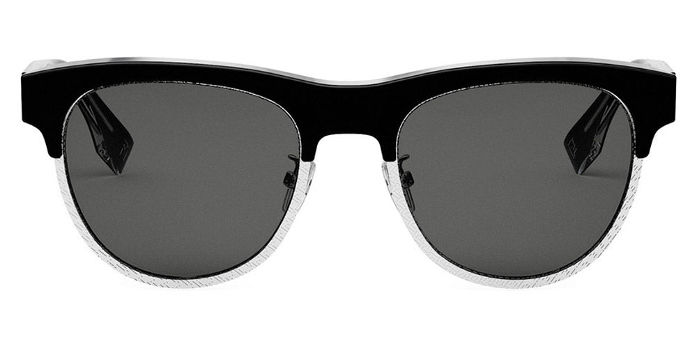 Fendi® FE40105U FEN FE40105U 01A 51 - Shiny Black / Smoke Sunglasses