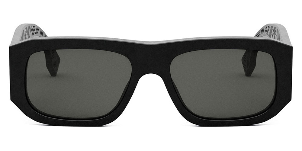 Fendi® FE40106I FEN FE40106I 02A 54 - Matte Black / Smoke Sunglasses