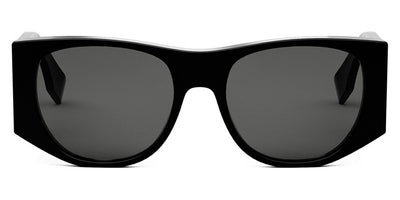 Fendi® FE40109I FEN FE40109I 01A 54 - Shiny Black / Smoke Sunglasses