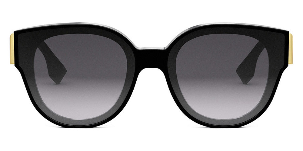 Fendi® FE40111I FEN FE40111I 01B 63 - Shiny Black / Smoke Sunglasses