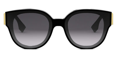 Fendi® FE40111I FEN FE40111I 01B 63 - Shiny Black / Smoke Sunglasses