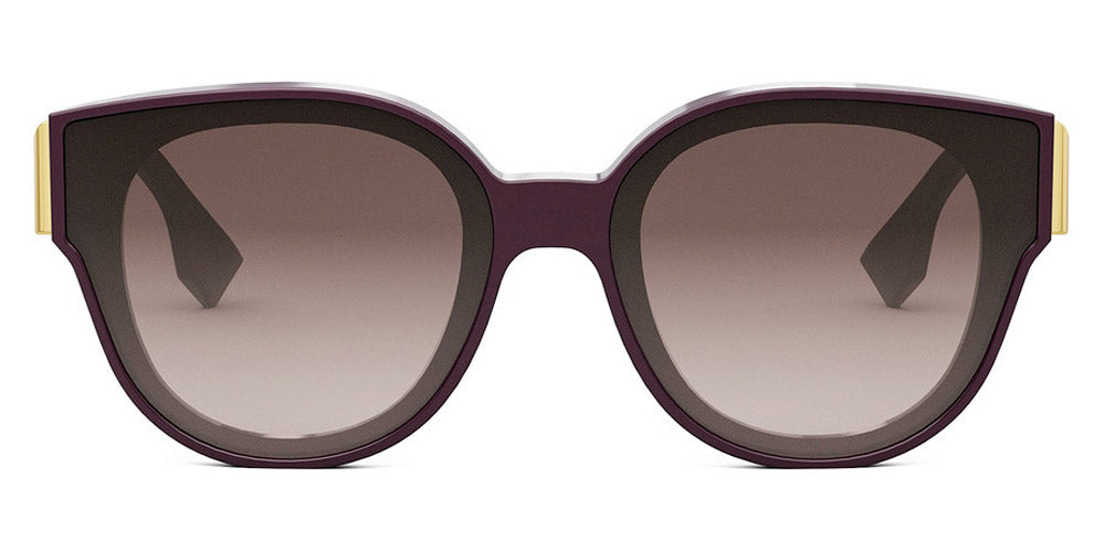 Fendi® FE40111I FEN FE40111I 81F 63 - Shiny Purple / Brown Sunglasses