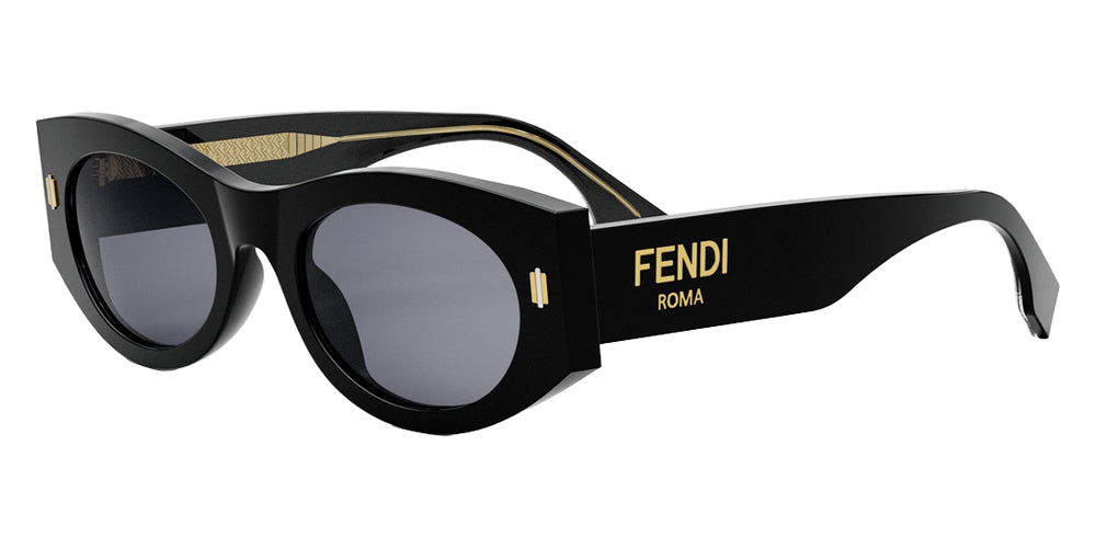 Fendi® FE40125I FE40125I 01V 52 - 01V Sunglasses