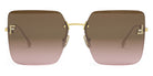 Fendi® FE4082US FEN FE40082US 30T 59 - Shiny Endura Gold / Brown Sunglasses