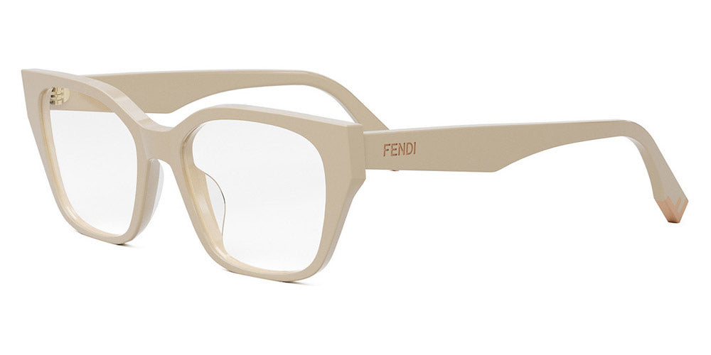 Fendi® FE50001I FEN FE50001I 057 52 - Shiny Beige Eyeglasses