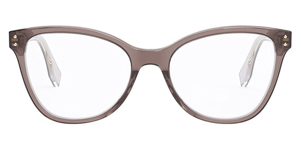 Fendi® FE50006I FEN FE50006I 057 53 - Shiny Milky Beige Eyeglasses