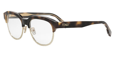 Fendi® FE50068U FEN FE50068U 020 52 - Shiny Havana EyeglassesFendi® FE50068U FEN FE50068U 052 52 - Shiny Havana Eyeglasses
