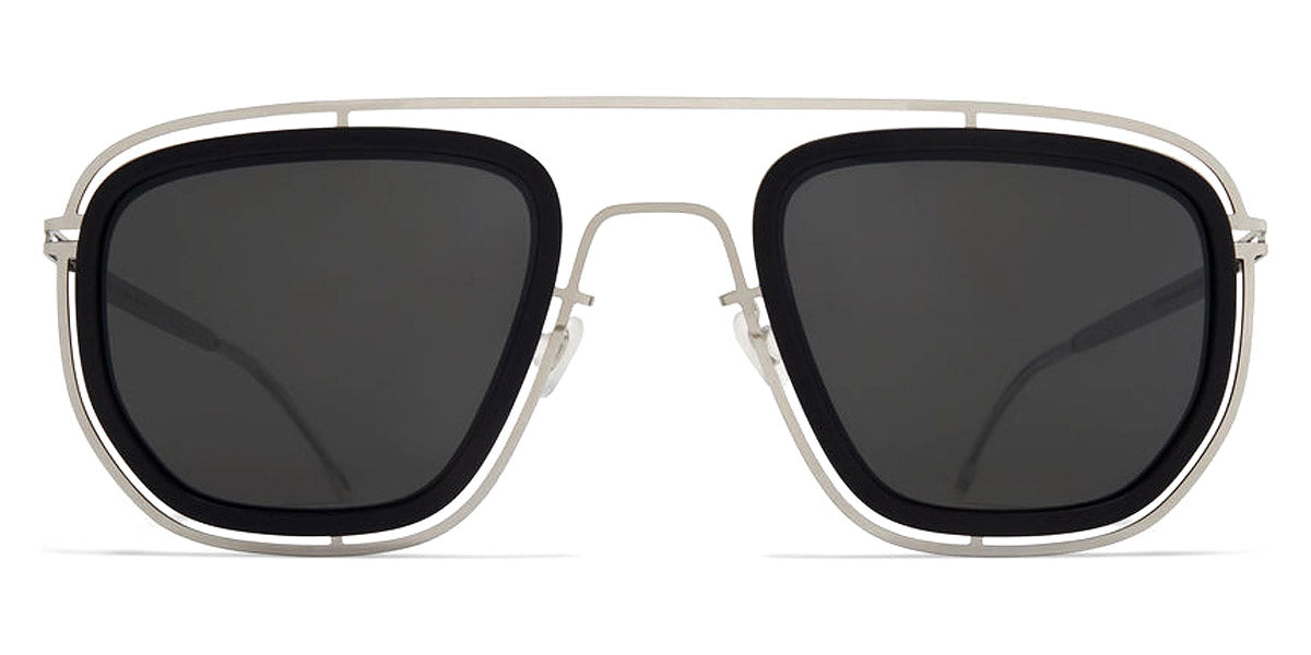 Mykita® FERLO MYK FERLO Pitch Black/Shiny Silver 53 - MYK FERLO Pitch Black/Shiny Silver Sunglasses