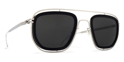 Mykita® FERLO MYK FERLO Pitch Black/Shiny Silver 53 - MYK FERLO Pitch Black/Shiny Silver Sunglasses