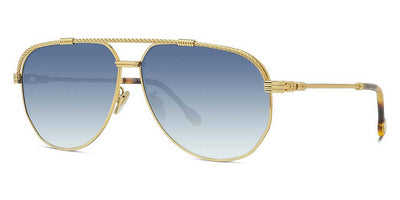Fred® FG40024U FRD FG40024U 30W 60 - Shiny Endura Gold/Blue Sunglasses