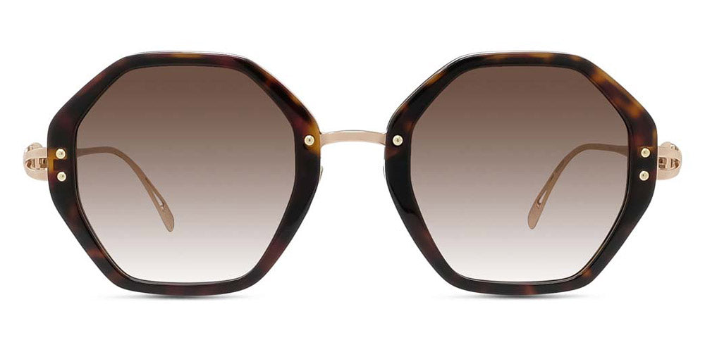 Fred® FG40026U FRD FG40026U 52F 52 - Shiny Havana/Brown Sunglasses