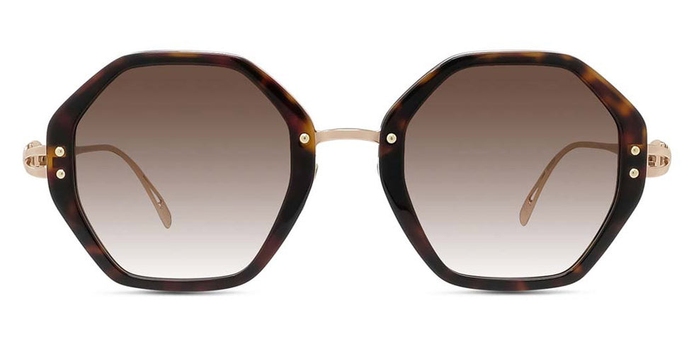 Fred® FG40026U FRD FG40026U 52F 52 - Shiny Havana/Brown Sunglasses