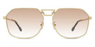 Fred® FG40038U FRD FG40038U 30F 62 - Shiny Gold/Brown Sunglasses