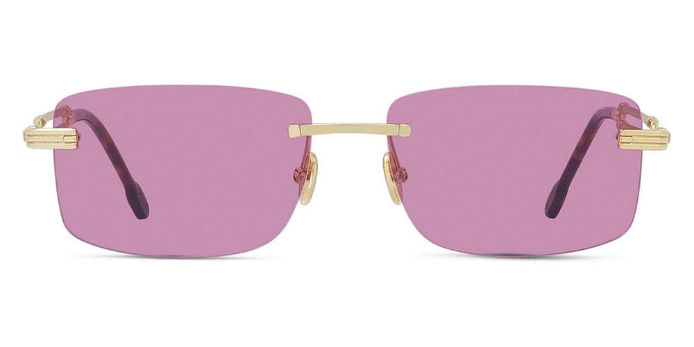 FRED FG40040U 30Y Rimless Gold/Pink Sunglasses 58□16 150 Fred FG40040U Sunglasses Men main image 4