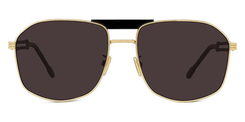 Fred® FG40044U FRD FG40044U 01D 59 - Shiny Gold/Smoke Sunglasses