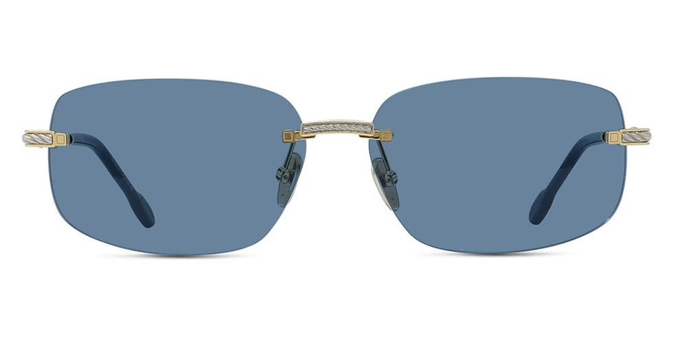 Fred® FG40049U FRD FG40049U 30V 60 - Shiny Gold/Blue Sunglasses