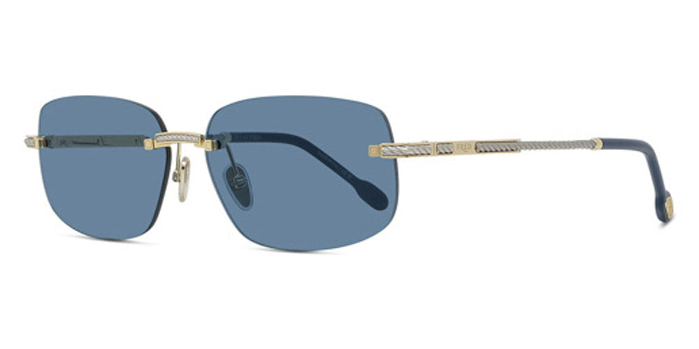 Fred® FG40049U FRD FG40049U 30V 60 - Shiny Gold/Blue Sunglasses
