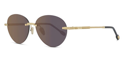 Fred® FG40050U FRD FG40050U 30C 56 - Shiny Gold/Brown Sunglasses