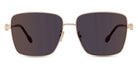 Fred® FG40052U FRD FG40052U 33C 59 - Shiny Red Gold/Smoke with Red Mirror Sunglasses
